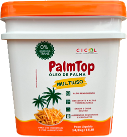 Balde original PalmTop Multiuso, óleo de palma Cicol